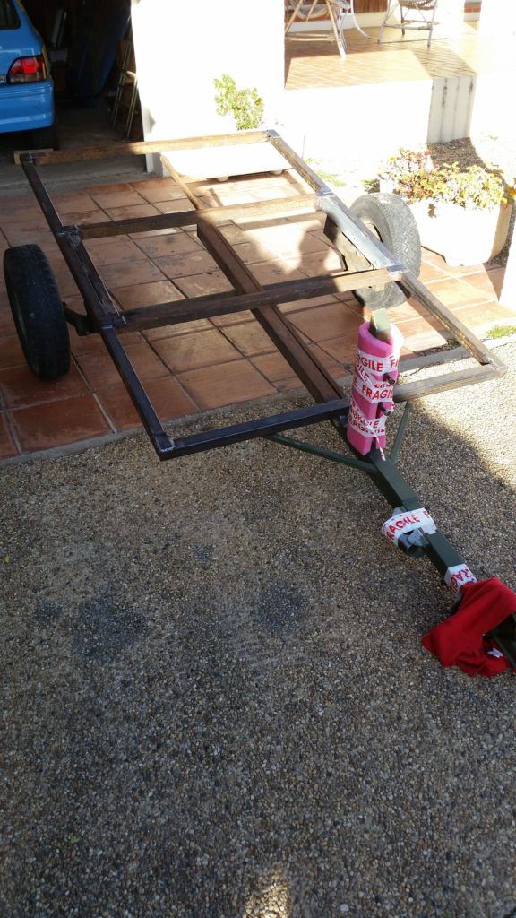 Restauration d'une remorque plateau - Gémenos (Bouches du Rhône 13)