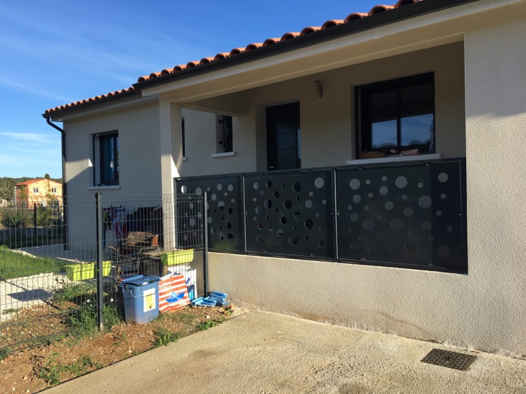 Garde corps ACIER - Sommières (Gard 30)