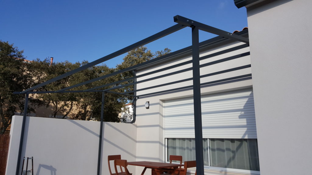 Pergola ALUMINIUM - Beaulieu (Hérault 34)