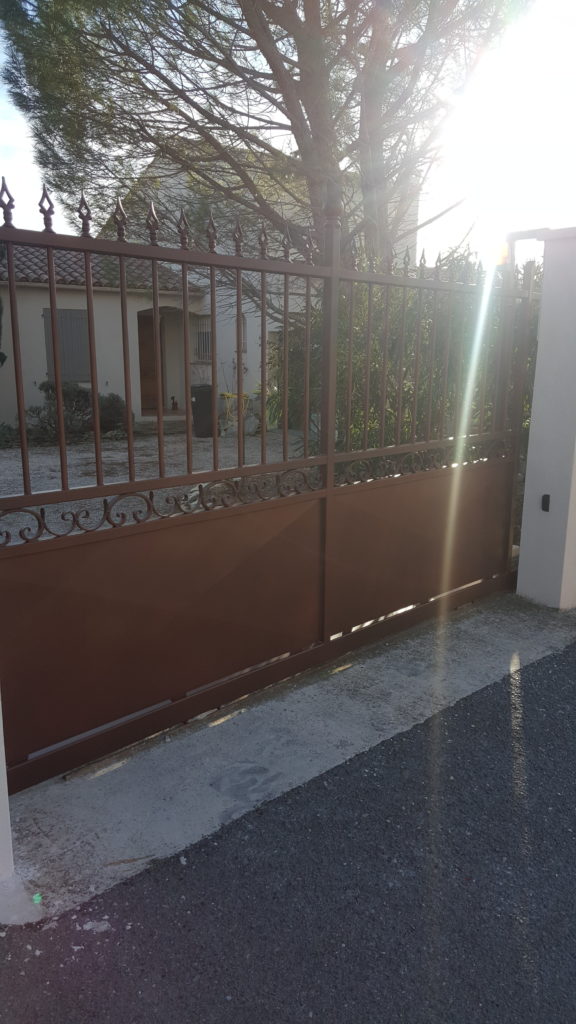 Portail coulissant - Caveirac (Gard 30)